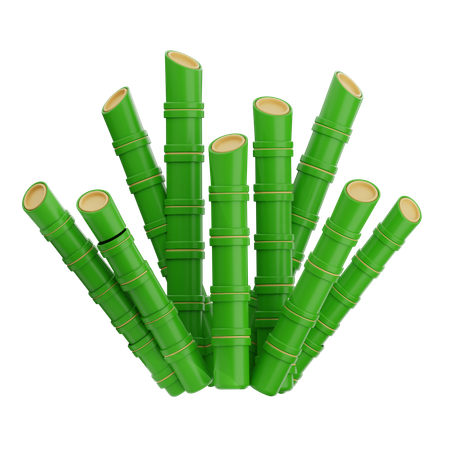 Bambu afiado  3D Icon