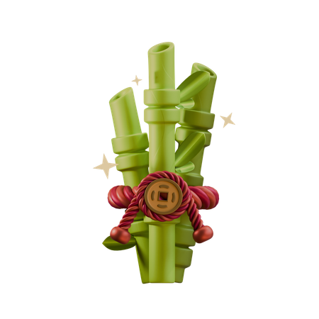 Bambu chinês  3D Icon