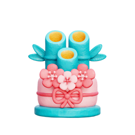 Bambus  3D Icon
