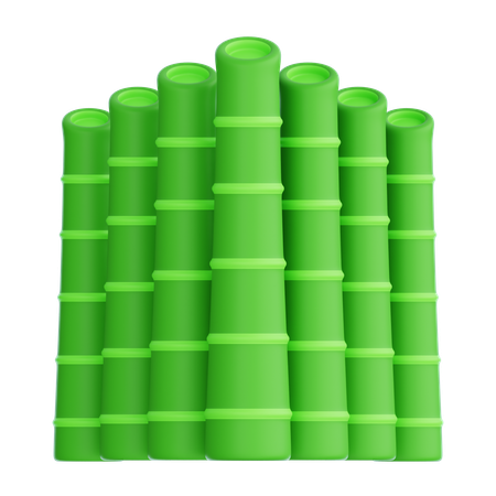Bambus  3D Icon