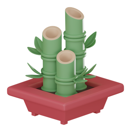 Bambus  3D Icon