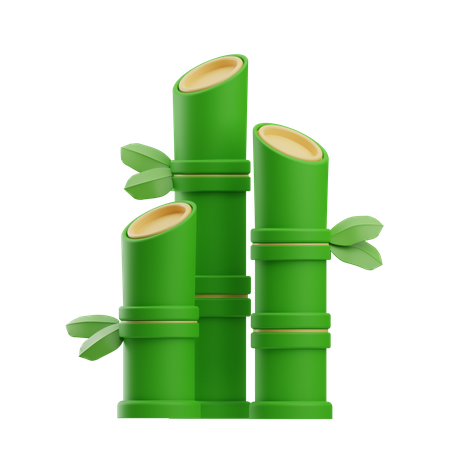 Bambus  3D Icon