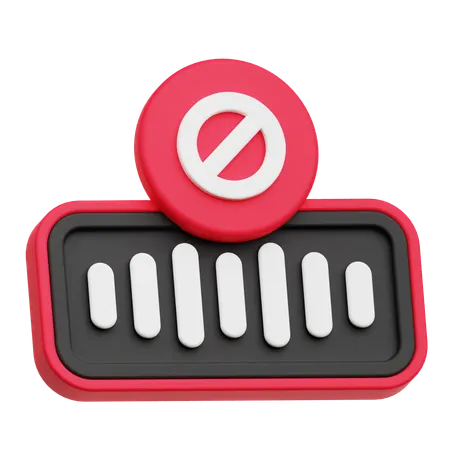 Ban Audio  3D Icon