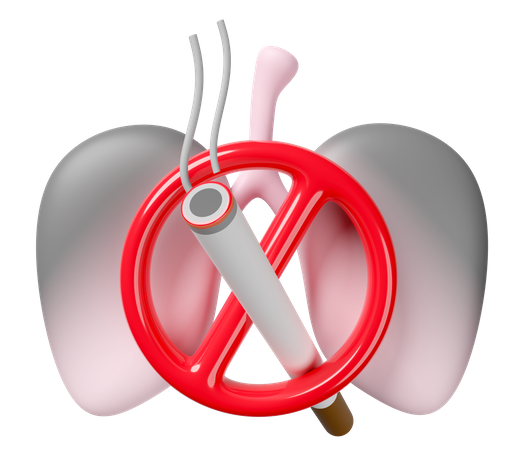 Ban Cigarette  3D Icon