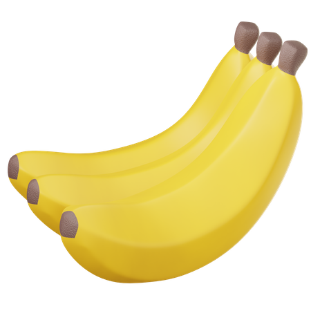 Banana  3D Illustration