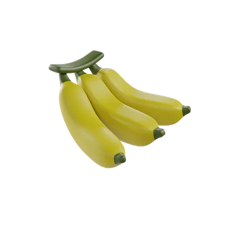 Banana  3D Illustration