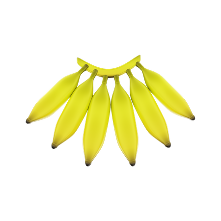 Banana  3D Illustration