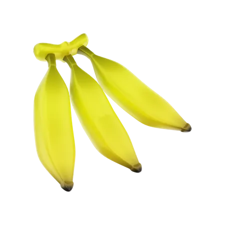 Banana  3D Illustration