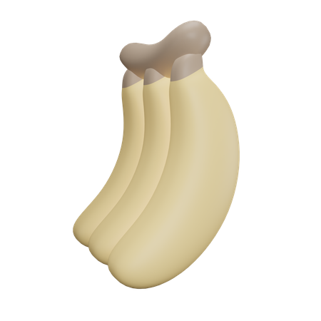 Banana Bunch  3D Icon