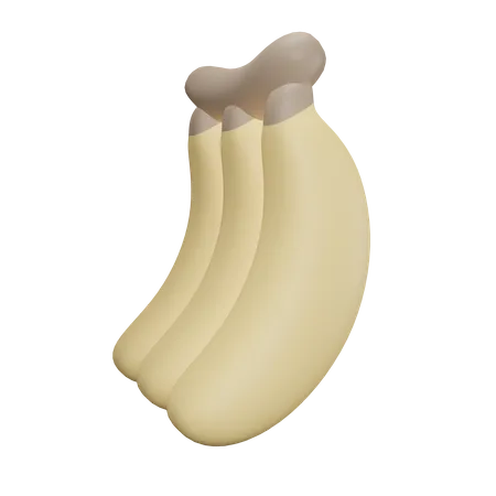 Banana Bunch  3D Icon