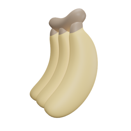 Banana Bunch 3D Icon