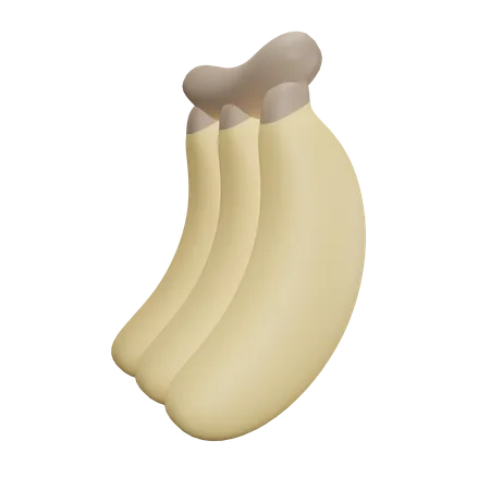 Banana Bunch 3D Icon