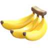 free 3d banana fruit 