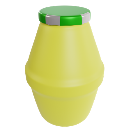 Banana Milk  3D Icon