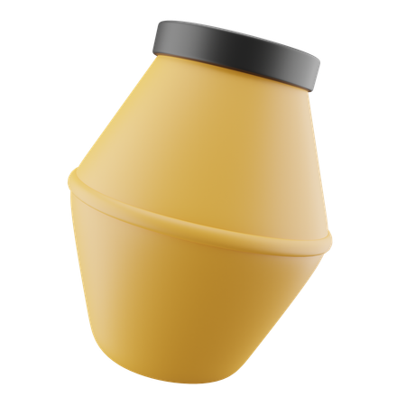 Banana Milk  3D Icon