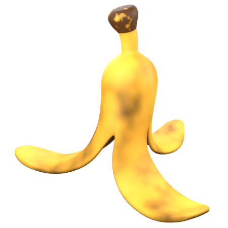 Banana Peel  3D Icon