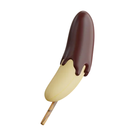 Banana Stick  3D Icon