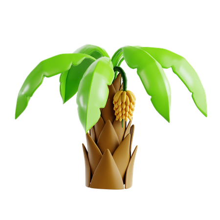 Banana Tree  3D Icon