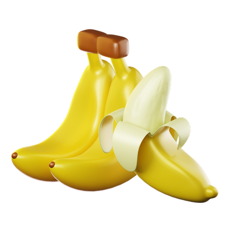 Bananas  3D Icon