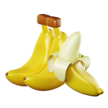 Bananas  3D Icon