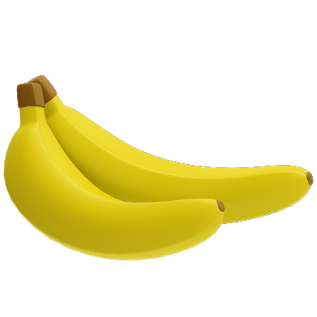 Bananas  3D Illustration