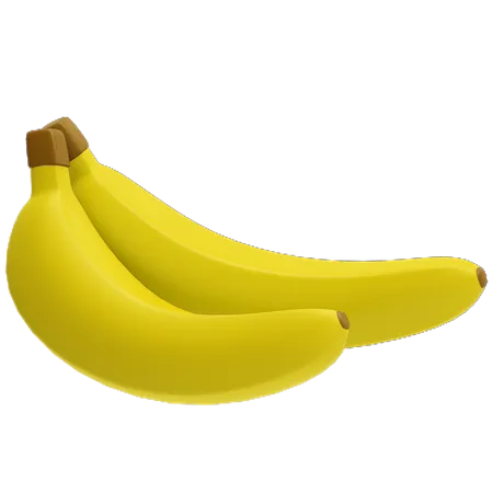 Bananas  3D Illustration