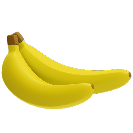 Bananas 3D Illustration
