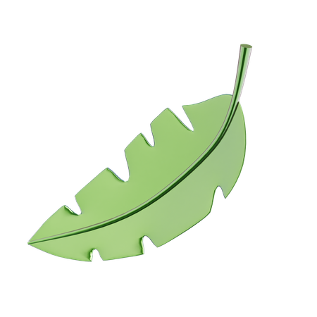 Bananas Leaf  3D Icon