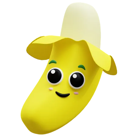 Banane  3D Icon