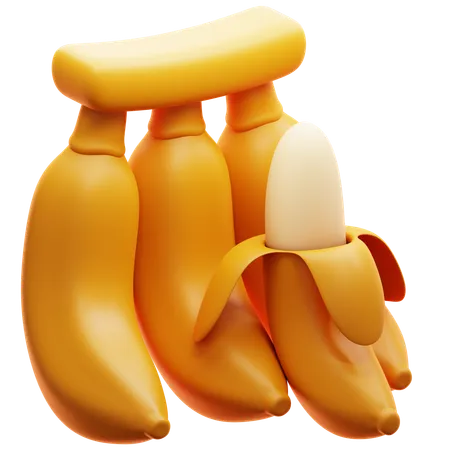 Banane  3D Icon