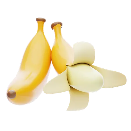 Banane  3D Icon