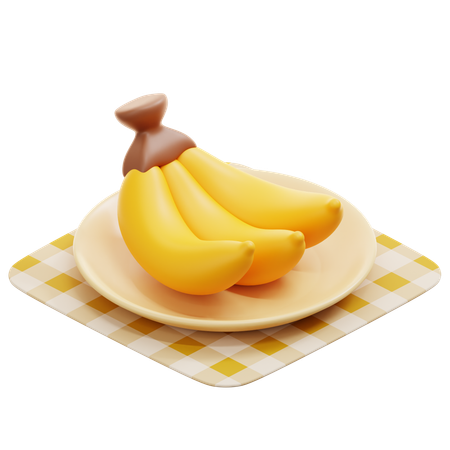 Banane  3D Icon