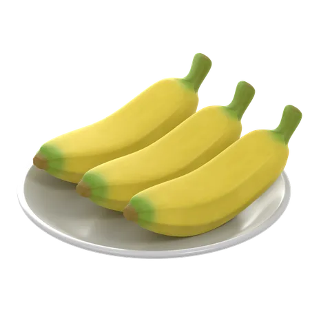 Banane  3D Icon