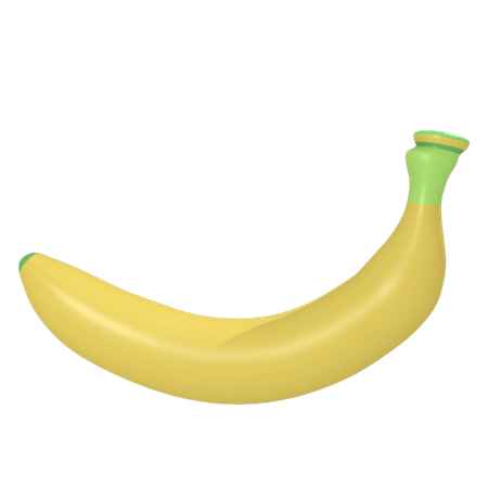 Banane  3D Illustration