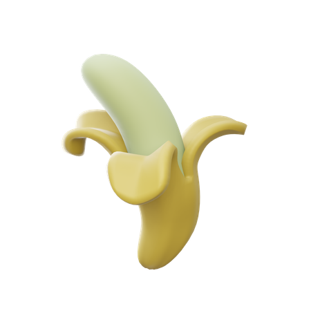 Banane  3D Illustration