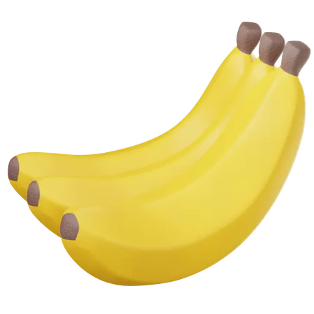 Banane  3D Illustration