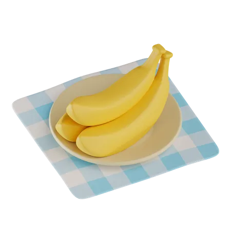 Banane  3D Icon