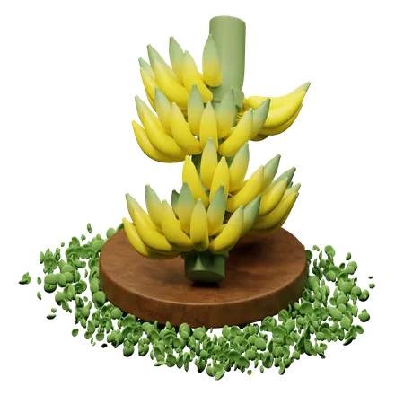 Banane  3D Icon