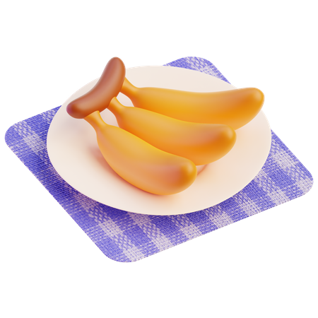 Banane  3D Icon