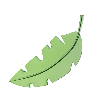 Bananenblatt  3D Icon