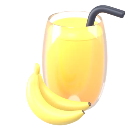 Bananensaft  3D Icon