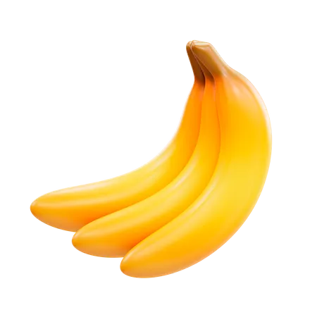 Bananenstauden  3D Illustration
