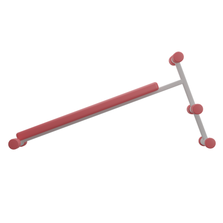 Banc assis  3D Icon