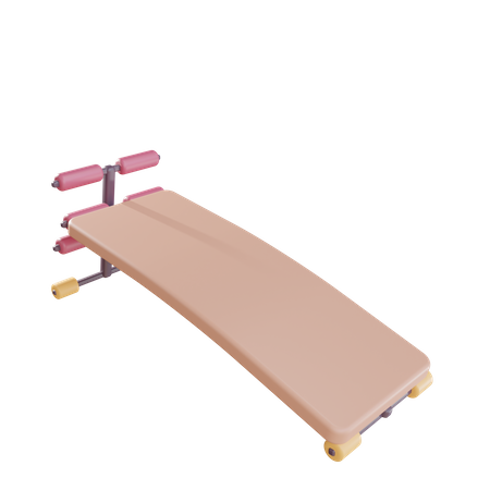 Banc assis  3D Icon