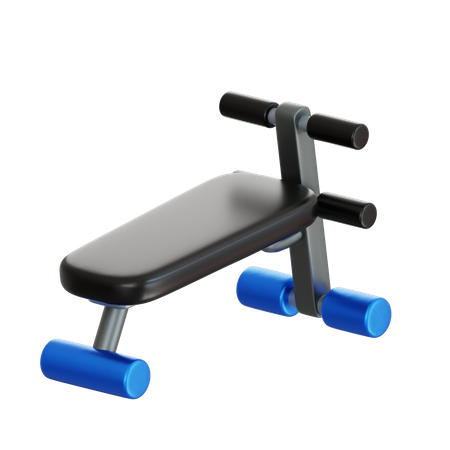 Banc assis  3D Icon