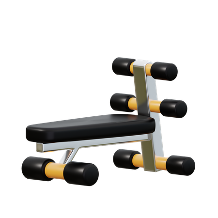 Banc assis  3D Icon