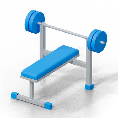 Banc de gymnastique  3D Icon
