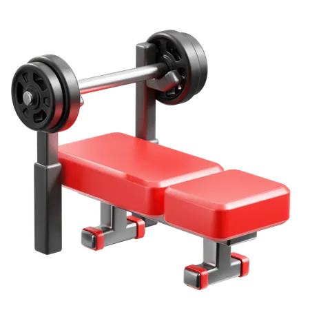 Banc de musculation  3D Icon