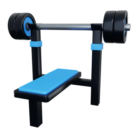 Banc de musculation  3D Icon