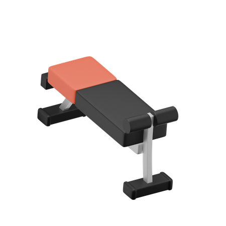 Banc de musculation  3D Icon